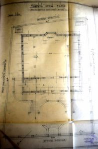 2 – Planul templului, 1941 (BJAN Tulcea)